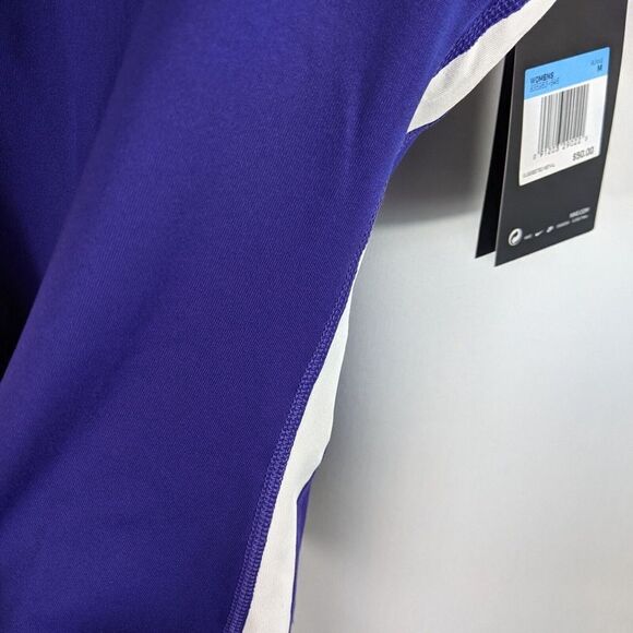 Womans Nike Running Racerback Tank Top Size Medium Built In Bra Exercise Workout - Picture 4 of 9